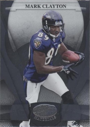 2008 Leaf Certified Materials Mark Clayton #11