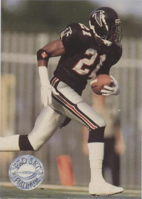 1991 年专业套装白金 Deion Sanders #141