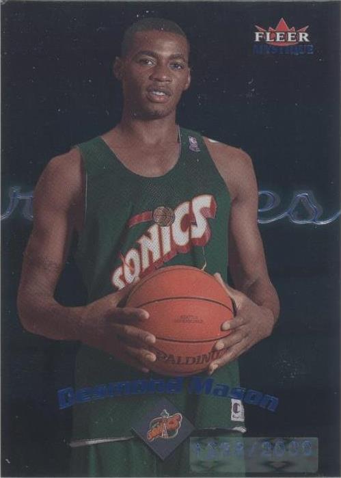 2000-01 Fleer Mystique - Desmond Mason #117