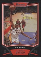 2008-09 Bowman Draft Picks & Stars - Andrew Bynum #37