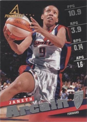 1998 Pinnacle WNBA - Janeth Arcain #30