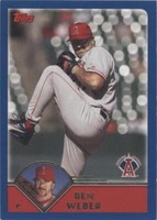 2003 Topps - Ben Weber #511