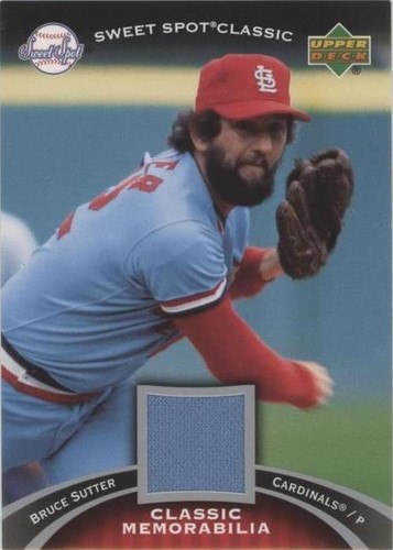2007 Upper Deck Sweet Spot Classic - Bruce Sutter #CM-SU