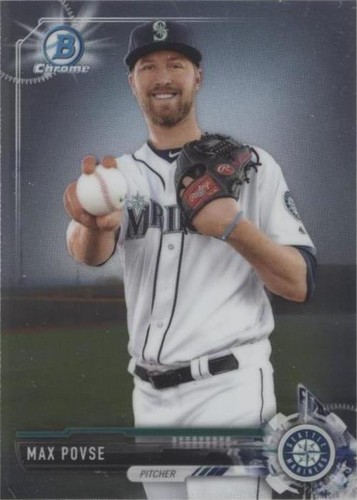 2017 Bowman Chrome - Max Povse #BCP193