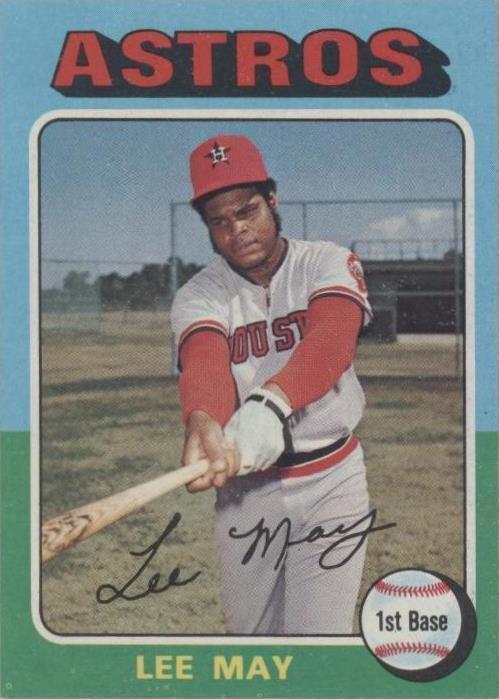 1975 Topps - Lee May #25