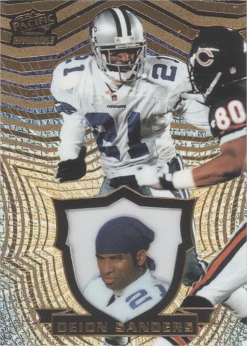1997 Pacific Invincible Deion Sanders #38