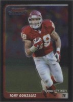 2003 Bowman Chrome Tony Gonzalez #19