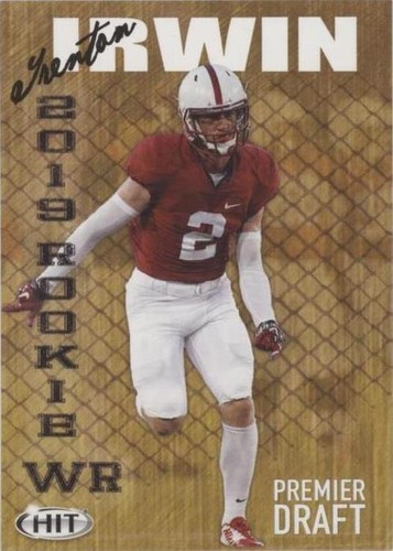 2019 Sage Hit Premier Draft Trent Irwin #24