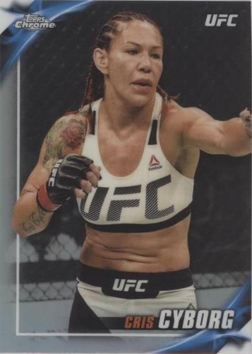 2019 Topps Chrome UFC - Cris Cyborg #UFCK-CJ