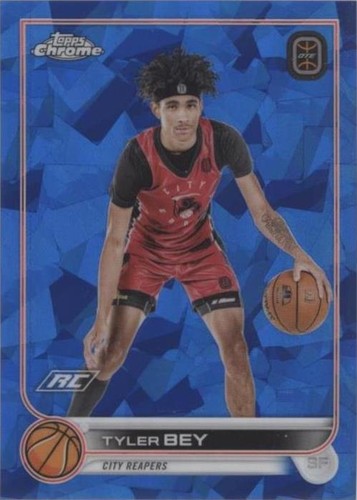 2022-23 Topps Chrome OTE Overtime Elite Sapphire Edition - Tyler Bey #16