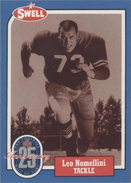 Swell Football Greats 1988 Salón de la Fama Leo Nomellini #93