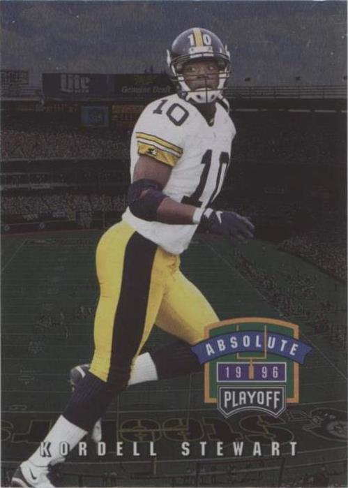 1996 Playoff Absolute Kordell Stewart #180