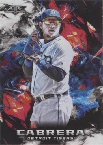 2018 Topps Fire - Miguel Cabrera #142