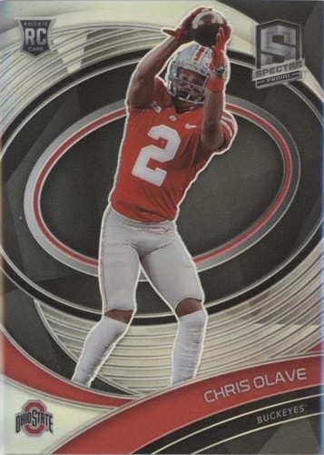 2022 Panini Chronicles Draft Picks Chris Olave #18
