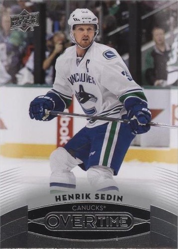 2015-16 Upper Deck GTS Overtime - Henrik Sedin #148