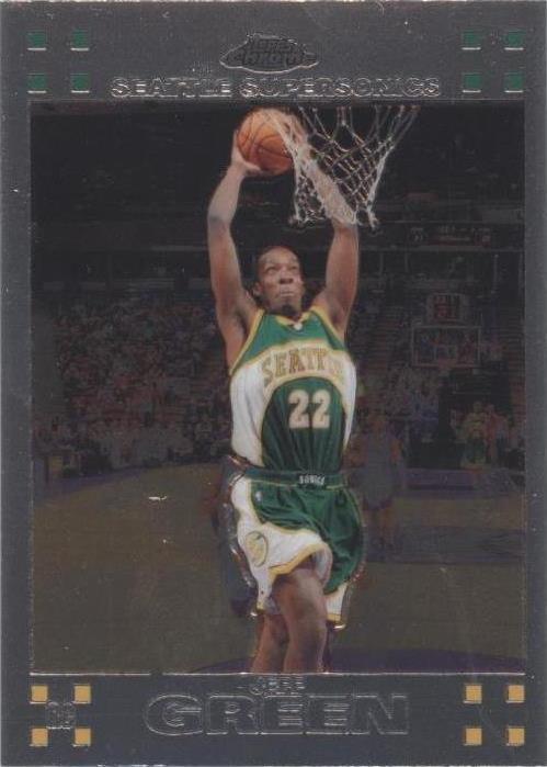 2007-08 Topps Chrome - Jeff Green #151