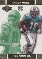 2007 Topps Co-Signers Randy Moss Ted Ginn Jr. #82