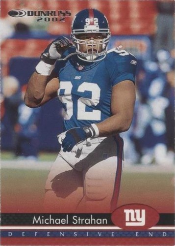 2002 Donruss Michael Strahan #126