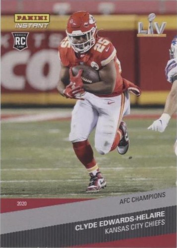 2020 Panini Instant NFL Clyde Edwards-Helaire #238