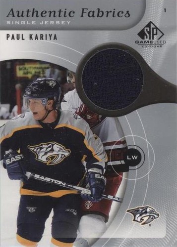2005-06 SP Game Used Edition - Paul Kariya #AF-PK