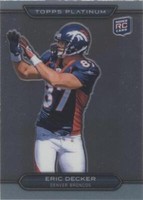 2010 Topps Platinum Eric Decker #151