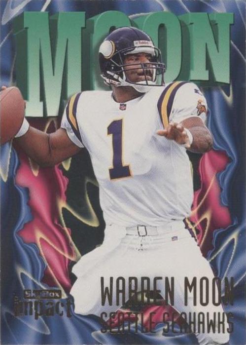 1997 Skybox Impact Warren Moon #205