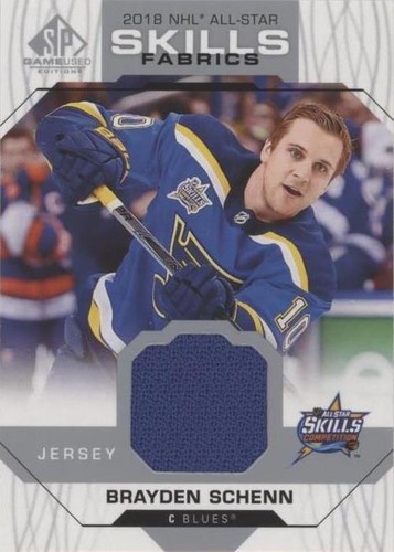 2018-19 Upper Deck SP Game Used - Brayden Schenn #AS-BS