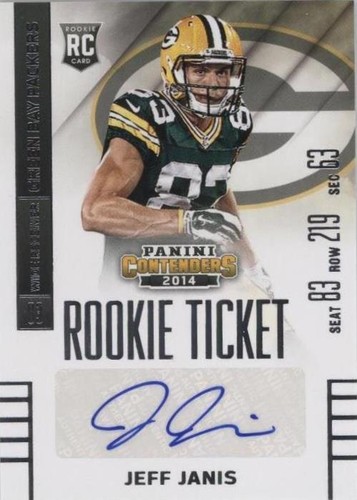 2014 Panini Contenders Jeff Janis #140