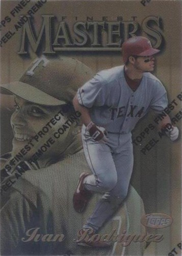 1997 Topps Finest - Ivan Rodriguez #152