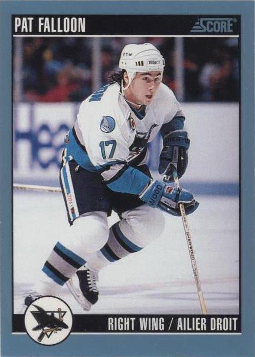 1992-93 Score Canadian - Pat Falloon #125