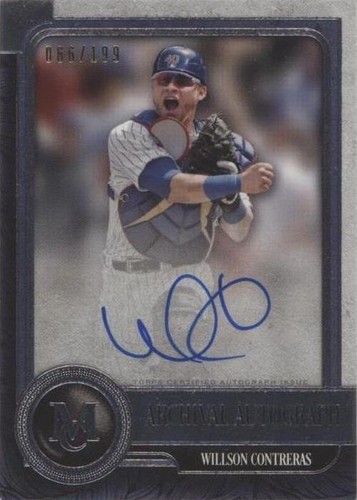 2019 Topps Museum Collection - Willson Contreras #AA-WC