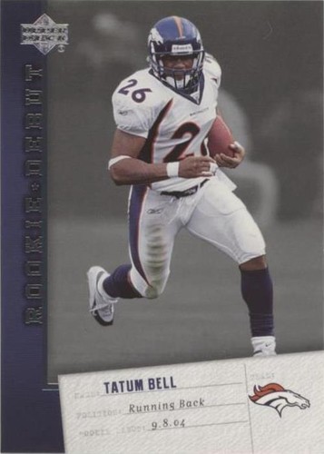 2006 Upper Deck Rookie Debut Tatum Bell #31