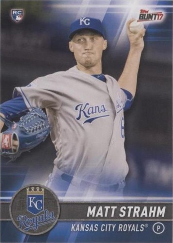 2017 Topps Bunt - Matt Strahm #12