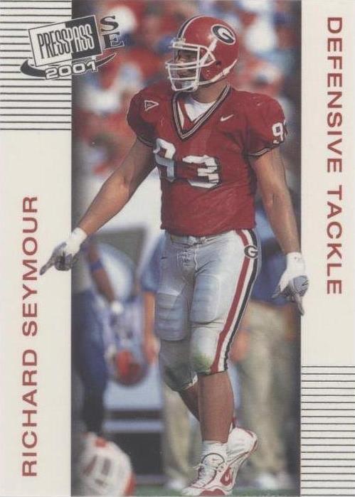 2001 Press Pass SE Richard Seymour #40