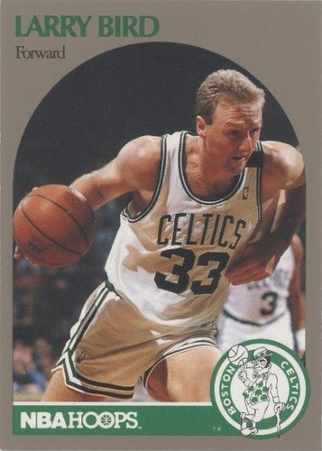 1990-91 NBA Hoops 100 Superstars - Larry Bird #5