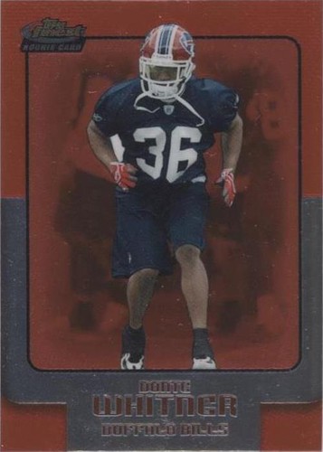 2006 Topps Finest Donte Whitner #136