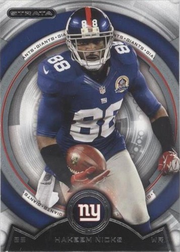 2013 Topps Strata Hakeem Nicks #76