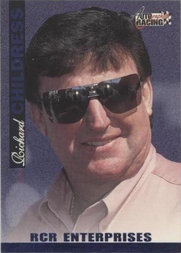 1996 Score Board Autographed Racing - Richard Childress #5