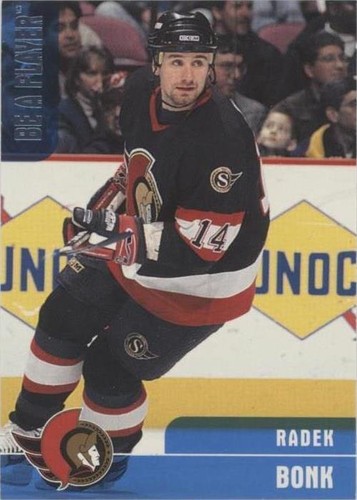 1999-00 In the Game Be A Player Memorabilia - Radek Bonk #136