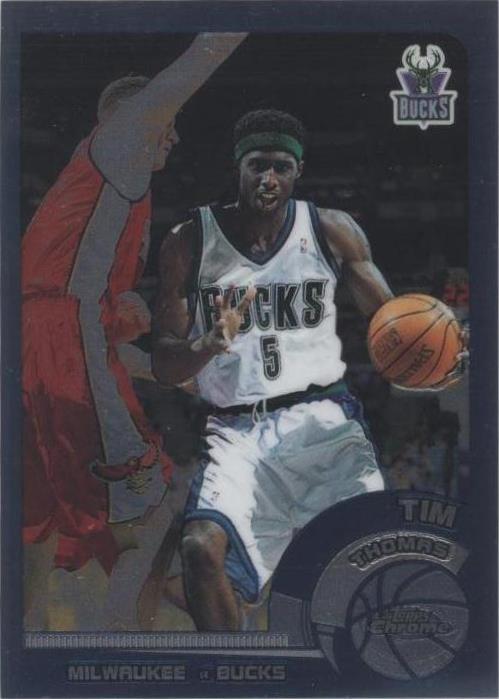 2002-03 Topps Chrome - Tim Thomas #36