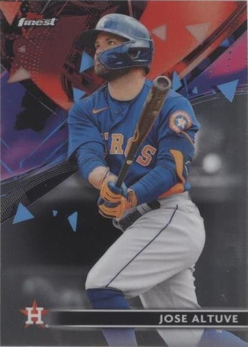 2021 Topps Finest - Jose Altuve #96