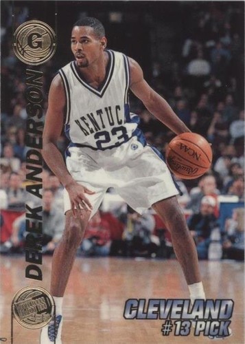 1997 Press Pass Double Threat - Derek Anderson #13