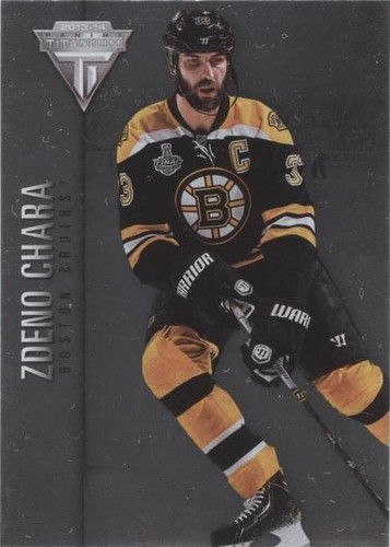 2013-14 Panini Titanium - Zdeno Chara #100