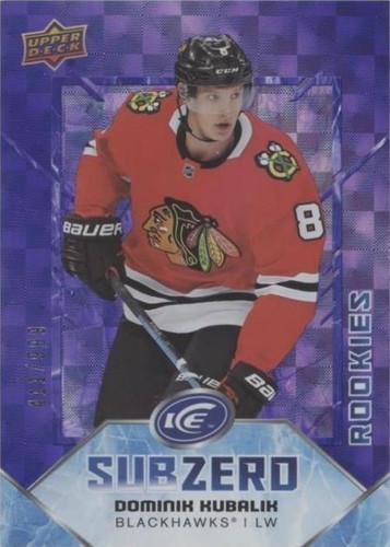 2019-20 Upper Deck Ice - Dominik Kubalik #SZ-33