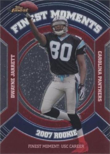 2007 Topps Finest Dwayne Jarrett #RFM-DJ