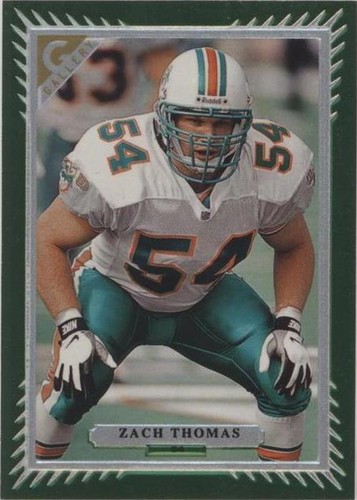 1997 Topps Gallery Zach Thomas #54