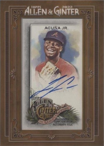 2022 Topps Allen & Ginter - Ronald Acuña Jr. #MA-RAJ