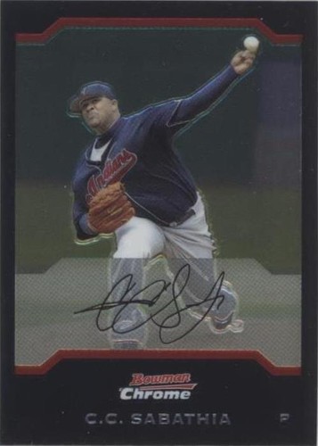 2004 Bowman Chrome - C.C. Sabathia #116