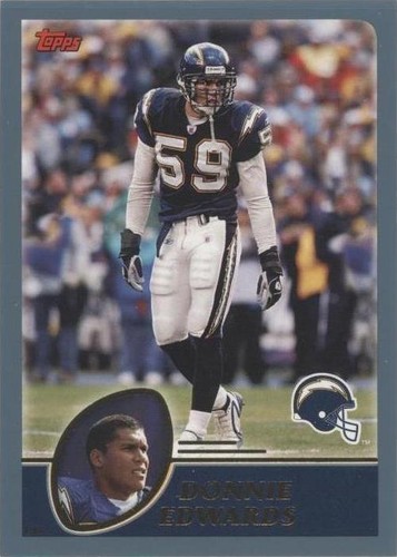 2003 Topps Donnie Edwards #37