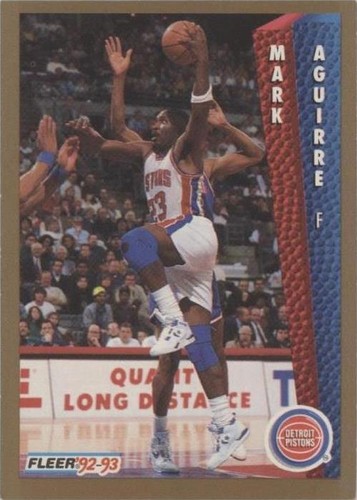 1992-93 Fleer - Mark Aguirre #62